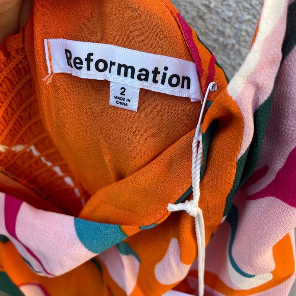 Reformation Besse Dress in Electra - Picture 7 of 9